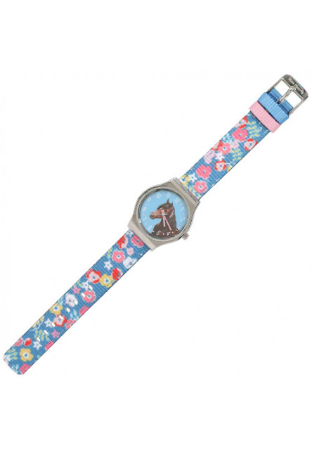 ASST | Náramkové hodinky Miss Melody, Stříbrno-modré Miss Melody